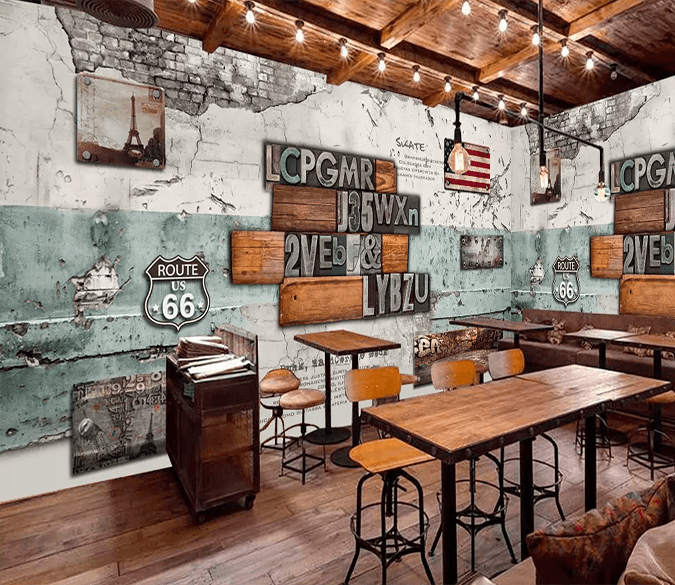 3D English Iron 229 Wallpaper AJ Wallpaper 2 