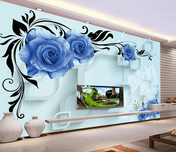 3D Rose Shining 377 Wallpaper AJ Wallpaper 