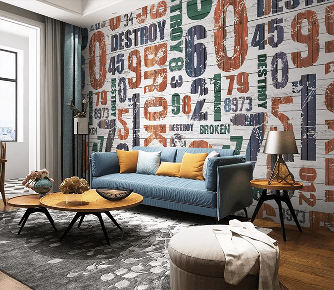 3D Color Uppercase Letters 286 Wallpaper AJ Wallpaper 2 