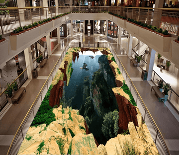 3D Eagle Flying 119 Floor Mural Wallpaper AJ Wallpaper 2 