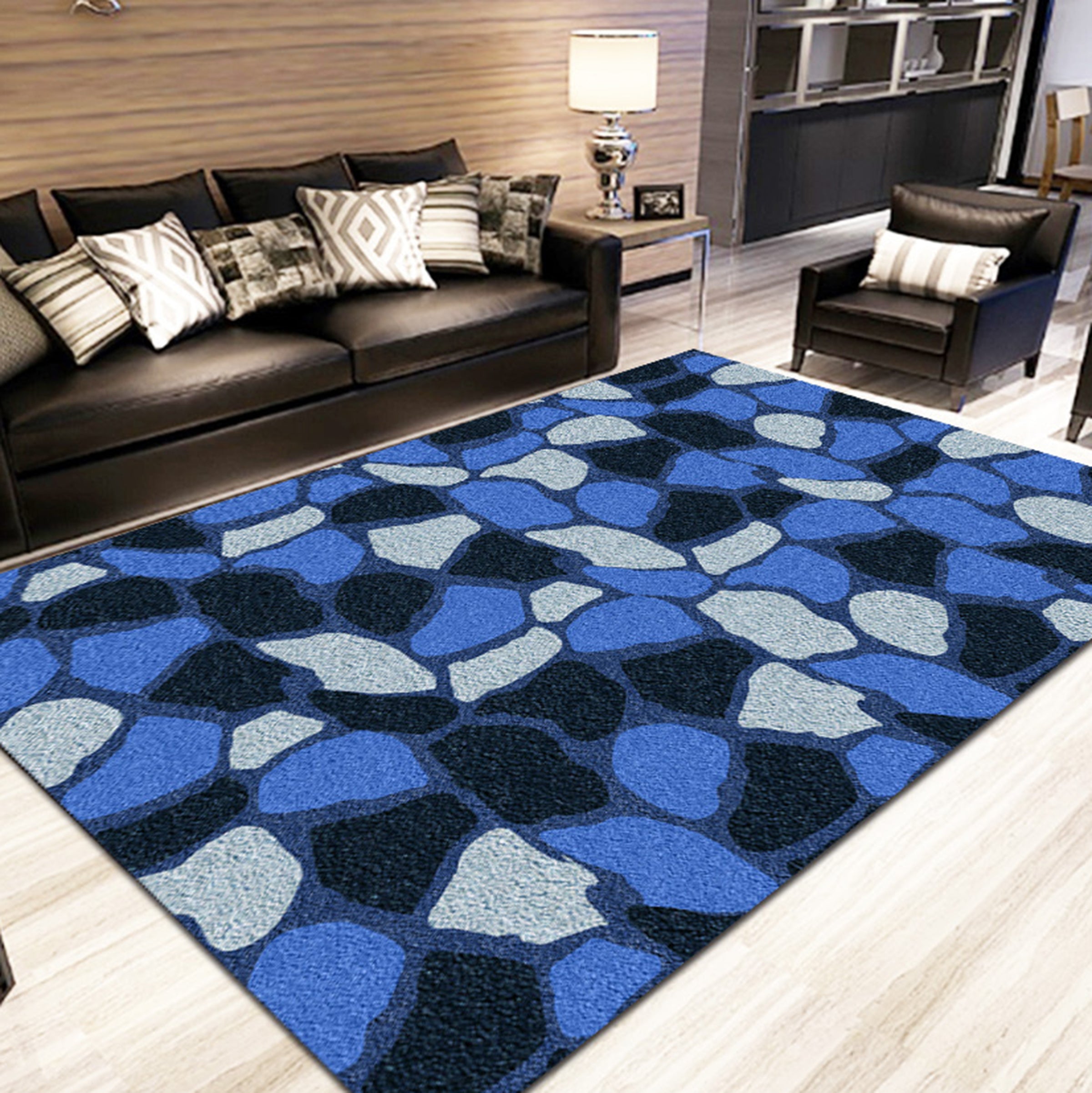 3D Colored Geometric Pattern WG560 Non Slip Rug Mat Mat AJ Creativity Home 