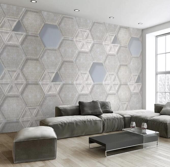 3D Geometry 994 Wall Murals Wallpaper AJ Wallpaper 2 