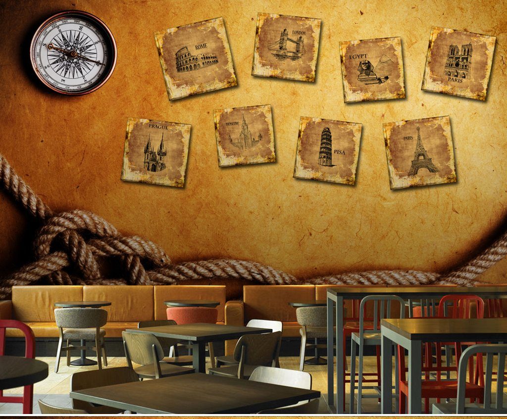 3D Map 687 Wall Murals Wallpaper AJ Wallpaper 2 