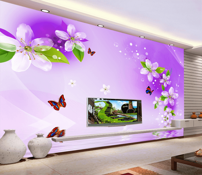 3D Beautiful Butterfly 358 Wallpaper AJ Wallpaper 