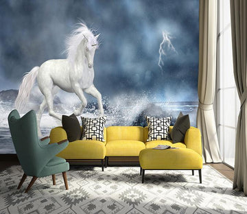 3D Sea Unicorn 216 Wallpaper AJ Wallpaper 