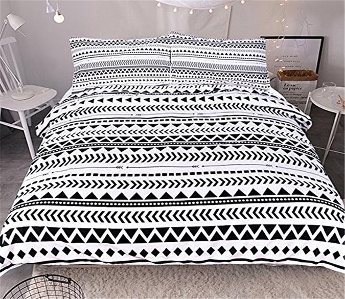 3D Triangular Stripes 144 Bed Pillowcases Quilt Wallpaper AJ Wallpaper 