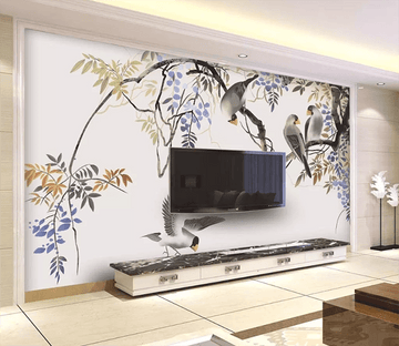 3D Bird Flying Snuggle 1339 Wallpaper AJ Wallpaper 2 