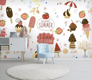 3D Ice Cream 438 Wallpaper AJ Wallpaper 