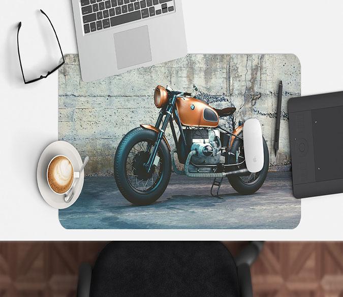 3D Motorcycle Riding 133 Desk Mat Mat AJ Creativity Home 