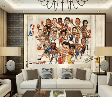 3D Cartoon Abdominal Muscle Basketball 6 Wallpaper AJ Wallpaper 2 