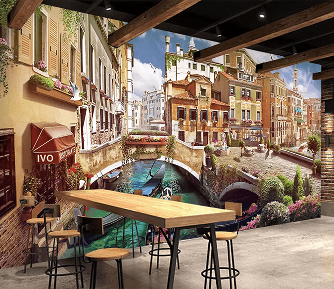 3D Beautiful City Bridge 179 Wallpaper AJ Wallpaper 2 