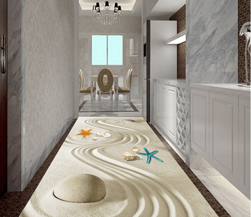 3D Beach Paintingh 041 Floor Mural Wallpaper AJ Wallpaper 2 