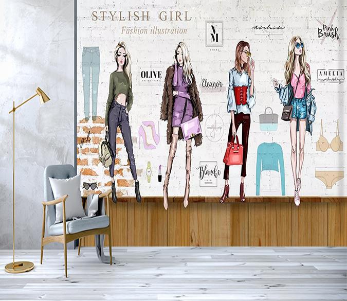 3D Beautiful Girl 225 Wallpaper AJ Wallpaper 