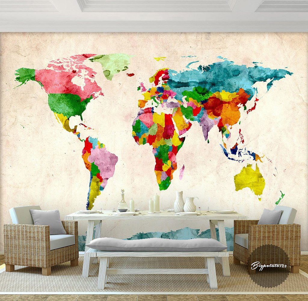 3D Abstract Map 226 Wall Murals Wallpaper AJ Wallpaper 2 