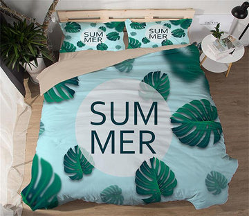 3D Tropical Plants 104 Bed Pillowcases Quilt Wallpaper AJ Wallpaper 