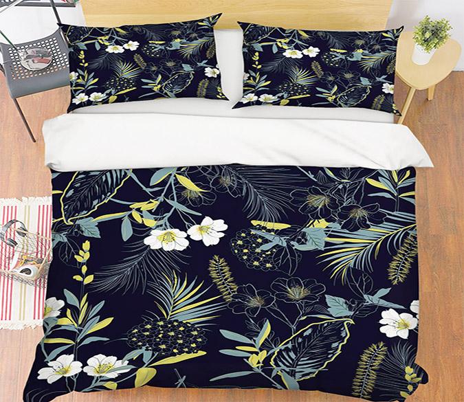 3D Invisible Flower 083 Bed Pillowcases Quilt Wallpaper AJ Wallpaper 