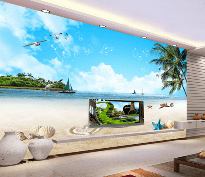 3D Seagull Ship 290 Wallpaper AJ Wallpaper 