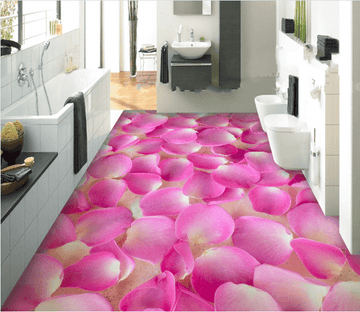 3D Red Petals 176 Floor Mural Wallpaper AJ Wallpaper 2 