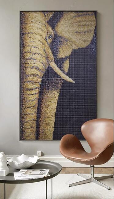 3D Cute Elephant WC286 Wall Murals Wallpaper AJ Wallpaper 2 