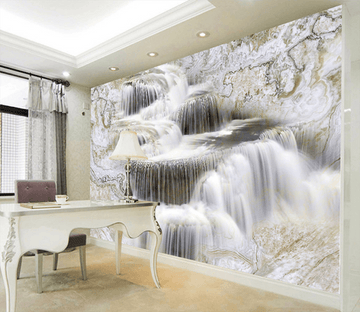 3D Gray River 550 Wallpaper AJ Wallpaper 