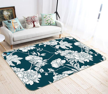 3D Graffiti Flower 073 Non Slip Rug Mat Mat AJ Creativity Home 
