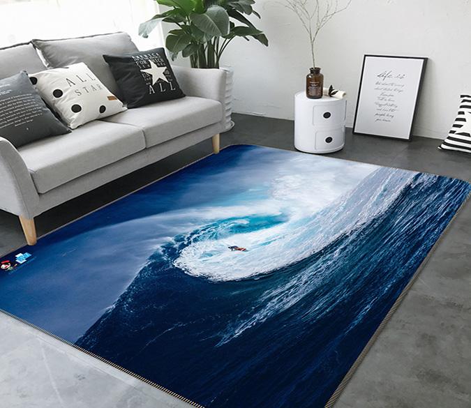 3D Sea Wind 228 Non Slip Rug Mat Mat AJ Creativity Home 