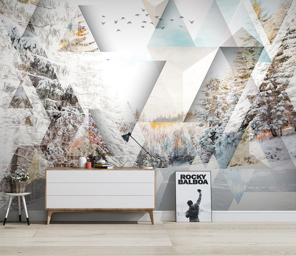 3D Marble Patchwork 709 Wall Murals Wallpaper AJ Wallpaper 2 