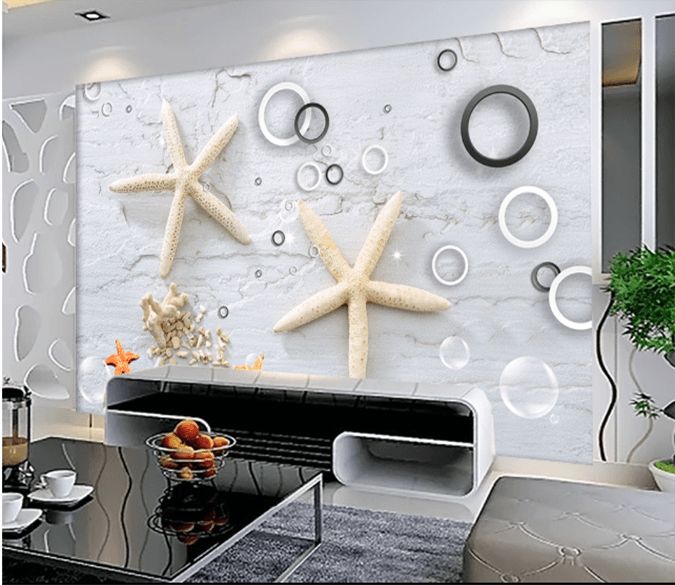 3D Sea Star 373 Wallpaper AJ Wallpaper 