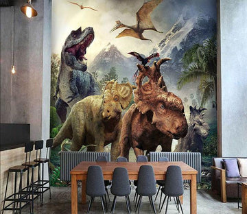 3D Dinosaur Mountain 274 Wallpaper AJ Wallpaper 