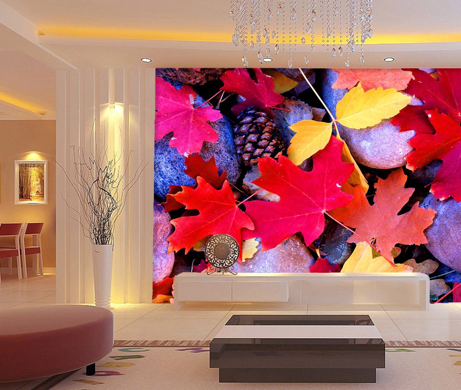 Ground Fallen Leaves Wallpaper AJ Wallpaper 