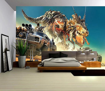 3D Machine Dinosaur 227 Wallpaper AJ Wallpaper 
