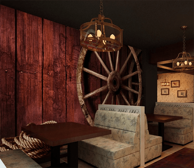 3D Wooden Wheel 721 Wallpaper AJ Wallpaper 2 