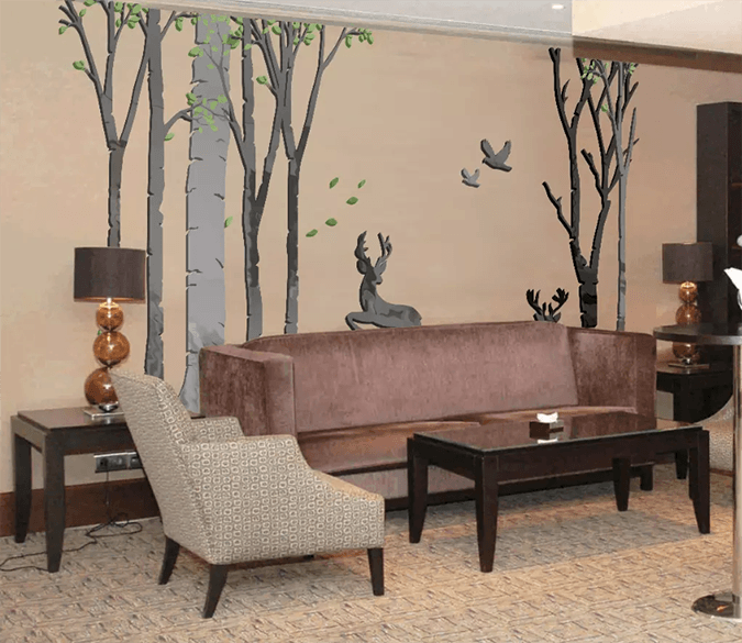 3D Play Deer 1564 Wallpaper AJ Wallpaper 2 