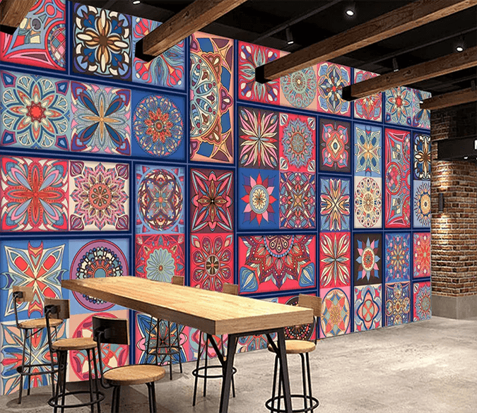 3D Rectangle Pattern 415 Wallpaper AJ Wallpaper 2 