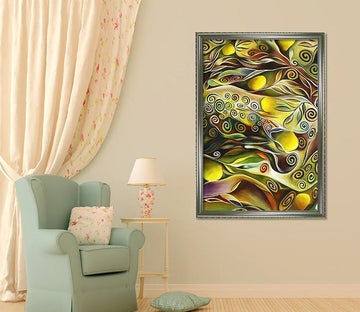 3D Abstract Bright 110 Fake Framed Print Painting Wallpaper AJ Creativity Home 