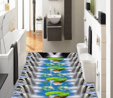 3D Lake Water 162 Floor Mural Wallpaper AJ Wallpaper 2 