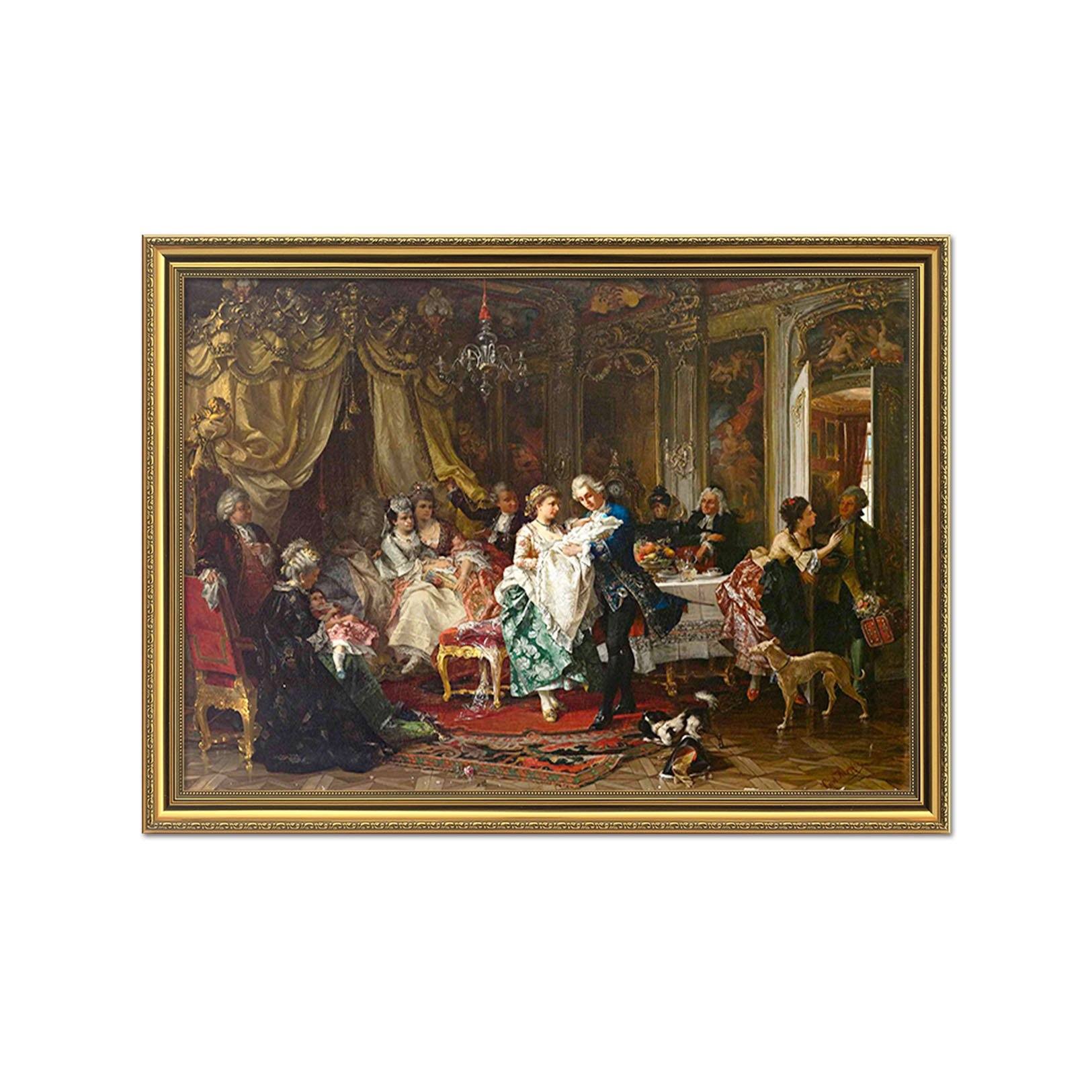 3D Cute child 045 Fake Framed Print Painting Wallpaper AJ Creativity Home 