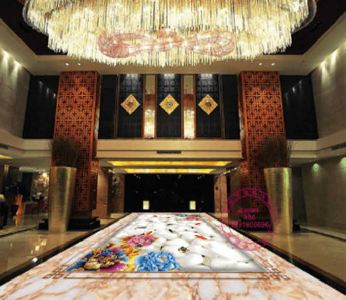 3D Crystal Clear 045 Floor Mural Wallpaper AJ Wallpaper 2 