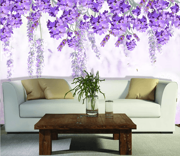 3D Vine Flower 1496 Wallpaper AJ Wallpaper 2 