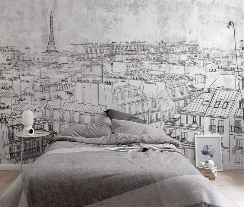 3D Town 613 Wall Murals Wallpaper AJ Wallpaper 2 