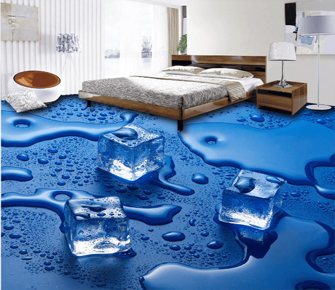 3D Melting 171 Floor Mural Wallpaper AJ Wallpaper 2 