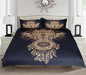 3D Owl Wind Chimes 194 Bed Pillowcases Quilt Wallpaper AJ Wallpaper 