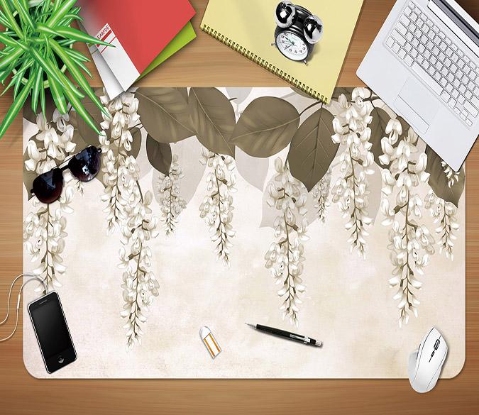 3D Fishing Flower 110 Desk Mat Mat AJ Creativity Home 