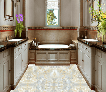 3D Pattern 079 Floor Mural Wallpaper AJ Wallpaper 2 