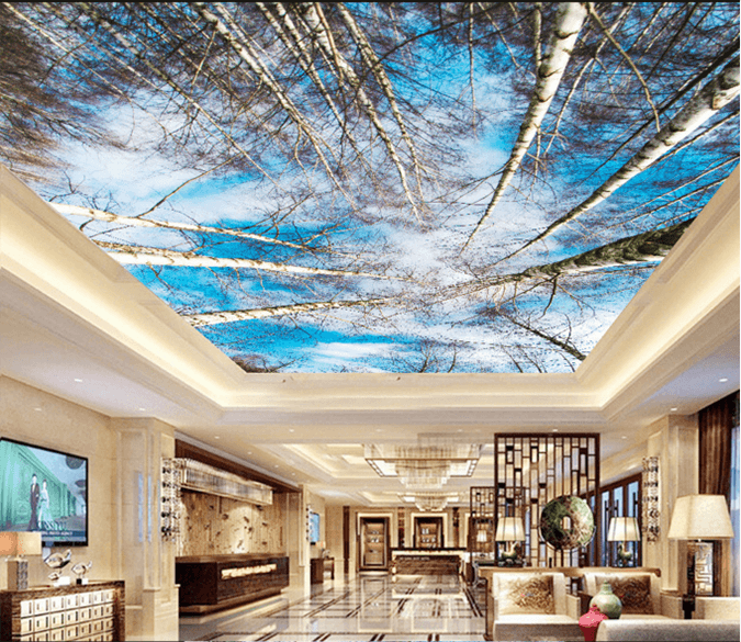 Sky Cloud Tree 009 Wallpaper AJ Wallpaper 