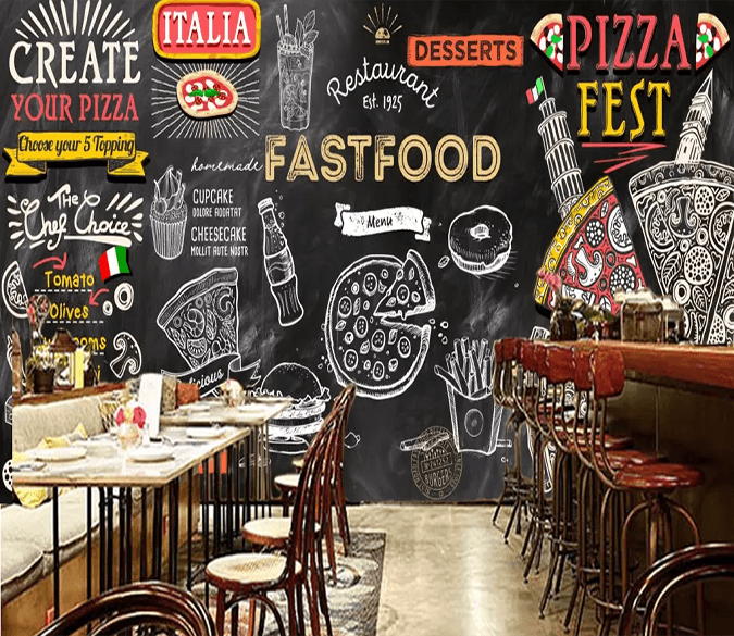 3D Menu Pizza Cola 352 Wallpaper AJ Wallpaper 2 