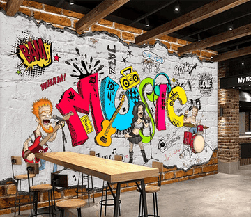 3D Cartoon Music Singing 153 Wallpaper AJ Wallpaper 2 