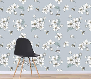 3D Small Flowers 035 Wallpaper AJ Wallpaper 
