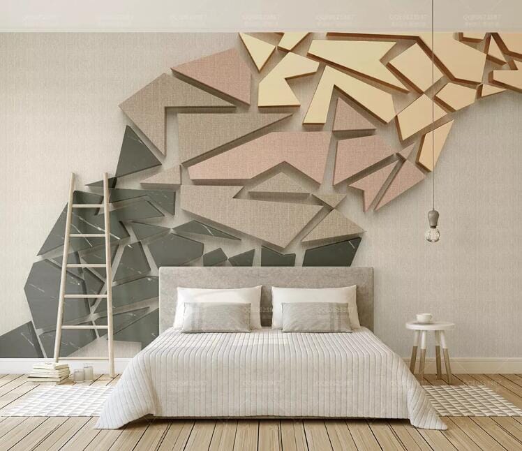 3D Geometric Figure WC119 Wall Murals Wallpaper AJ Wallpaper 2 