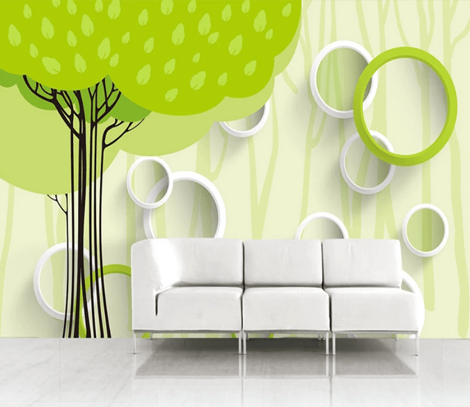 3D Decorative Ring 796 Wallpaper AJ Wallpaper 2 